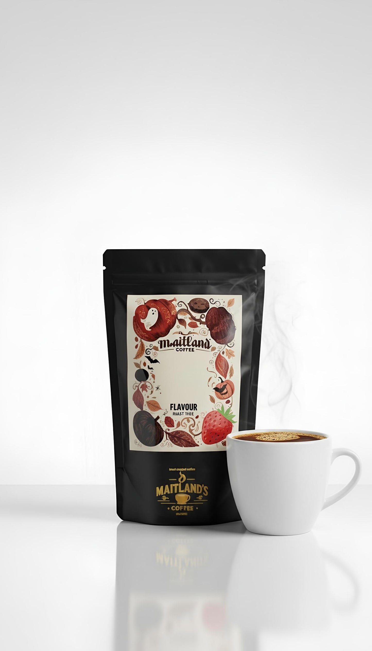 Mixed roast medium blend strawberry